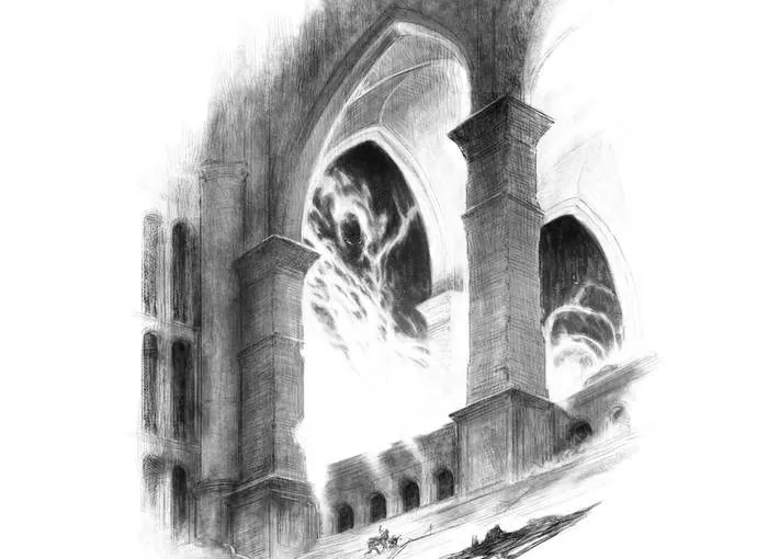 Moria falls to the Balrog, from the One Ring RPG